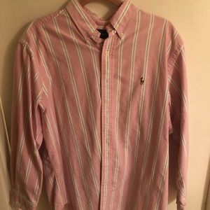 Vintage Pink Ralph Lauren Button Down